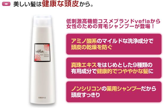 モイストクレンジングシャンプー艶髪の秘密